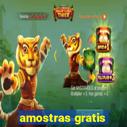 amostras gratis